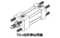 TD方式YGC/YGD拉杆液压缸